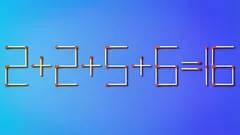 この間違いを直すには、マッチを動かすのは1本だけ:難問パズル