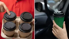 なぜコーヒーカップのフタには穴が2つとくぼみがあるのか：99％の人が知らない理由