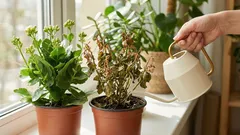 肥料も植え替えも不要:枯れかけた花を救う方法