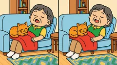 注意力テスト:23秒で画像のすべての違いを見つけてみよう